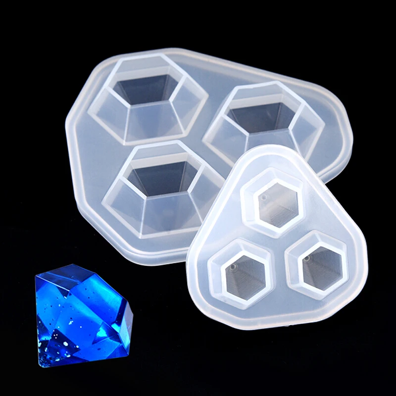 1Pcs Pendant Craft DIY Transparent UV Resin Liquid Silicone Combination Molds For DIY Making Finding Accessories 2 Size