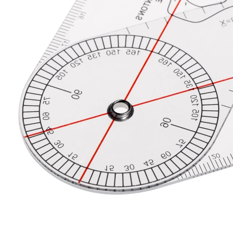 Goniometer Angle Ruler Rule Joint Orthopedics Tool Instruments Plastic