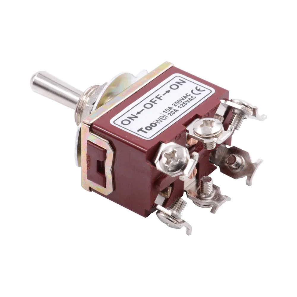 Kippschalter SPST DPDT DPST SPDT AUF-AUF AUF-WEG-AUF AUF-OFF AC Power Rocker schalter AC 250V 15A 125V 20A – Detail 27