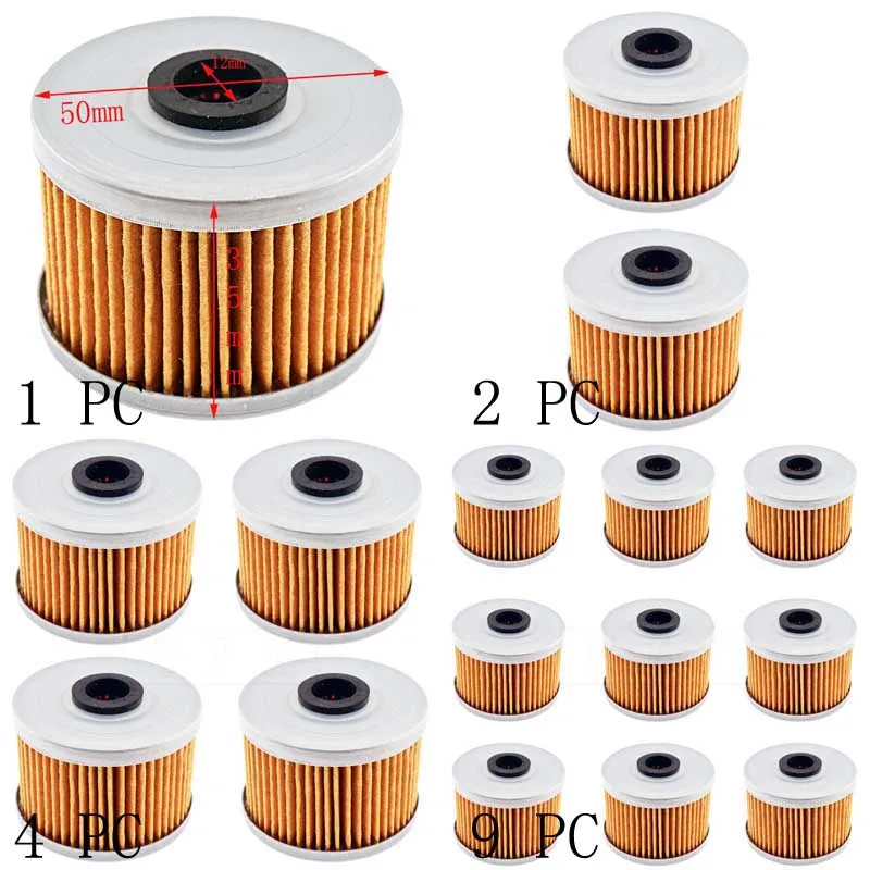 For Honda XR600 RF,RG,RH (Air Filter - Foam Only) PE04 1985 1986 1987 FX650 Vigor RD09 1999 2000 2001 2002 Motorcycle Oil Filter