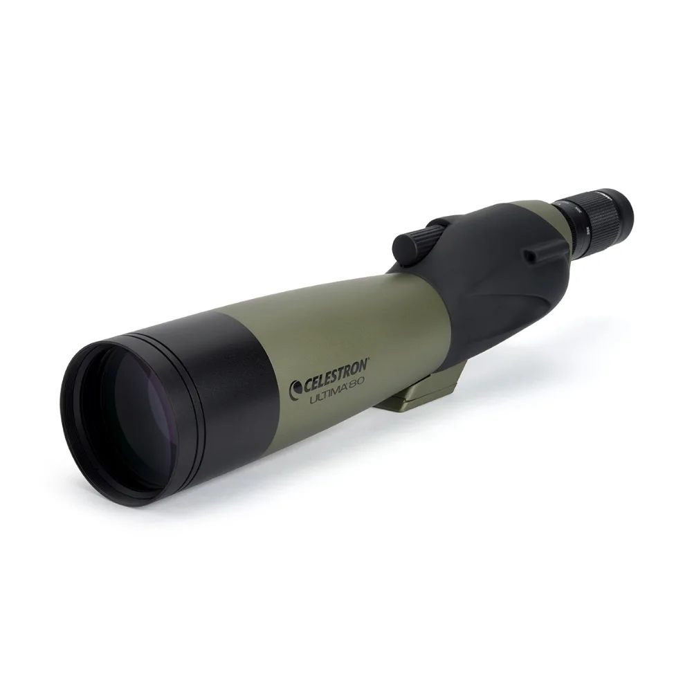 

Celestron ULTIMA80 STRAIGHT Spotting Scope 20-60x Zoom Telescope Multi-Coated Waterproof for Bird Watching Hunting Travel