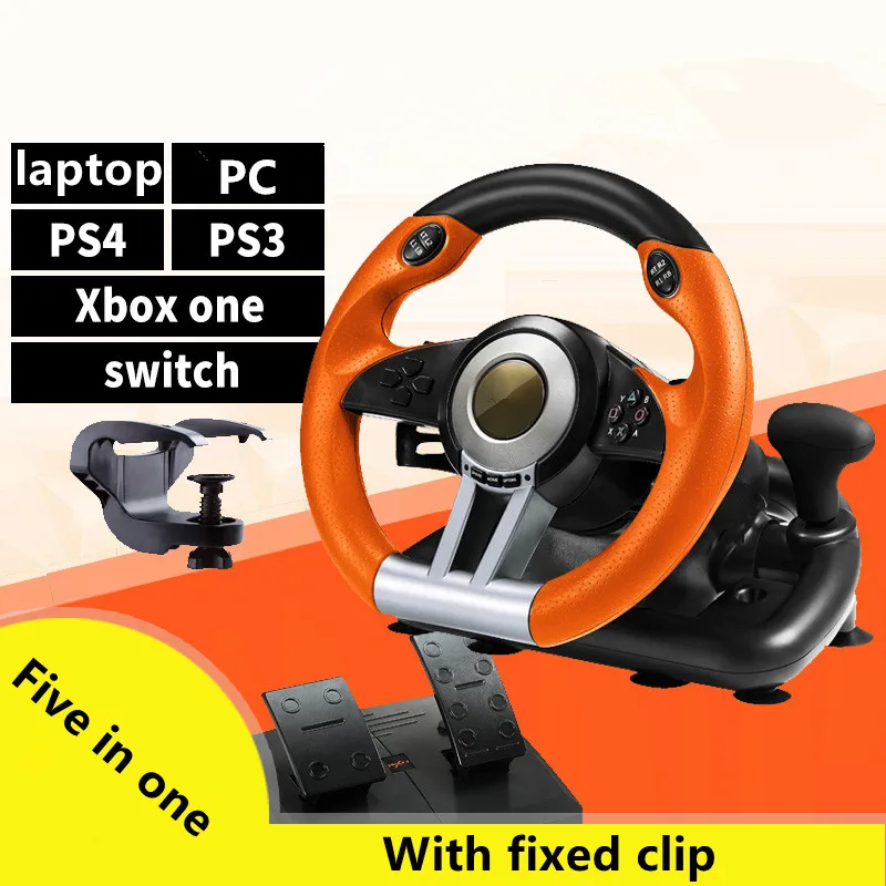 

Compatible Multi Platform Game Steering Wheel Simulation Driving European Trucks PC Learning Racing Need Speed Car Simulator USB