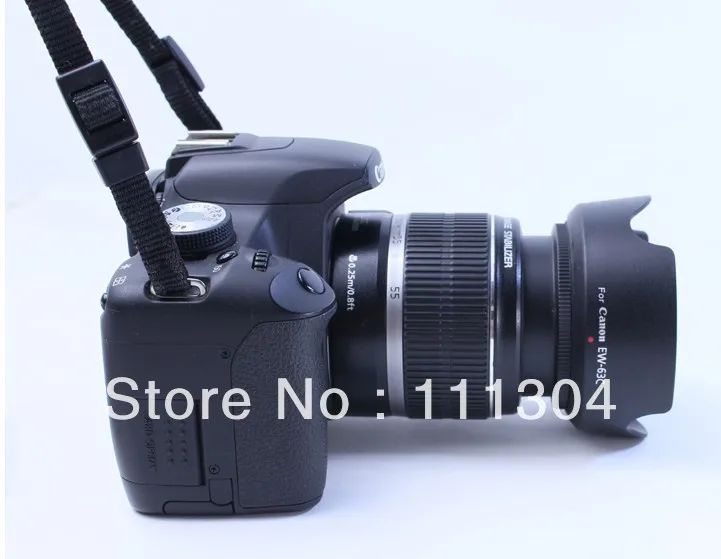 EW-63C عدسة هود حربة هود EW 63C EW63C عدسة هود لكانون كاميرا 700D 100D 18-55 STM عدسة