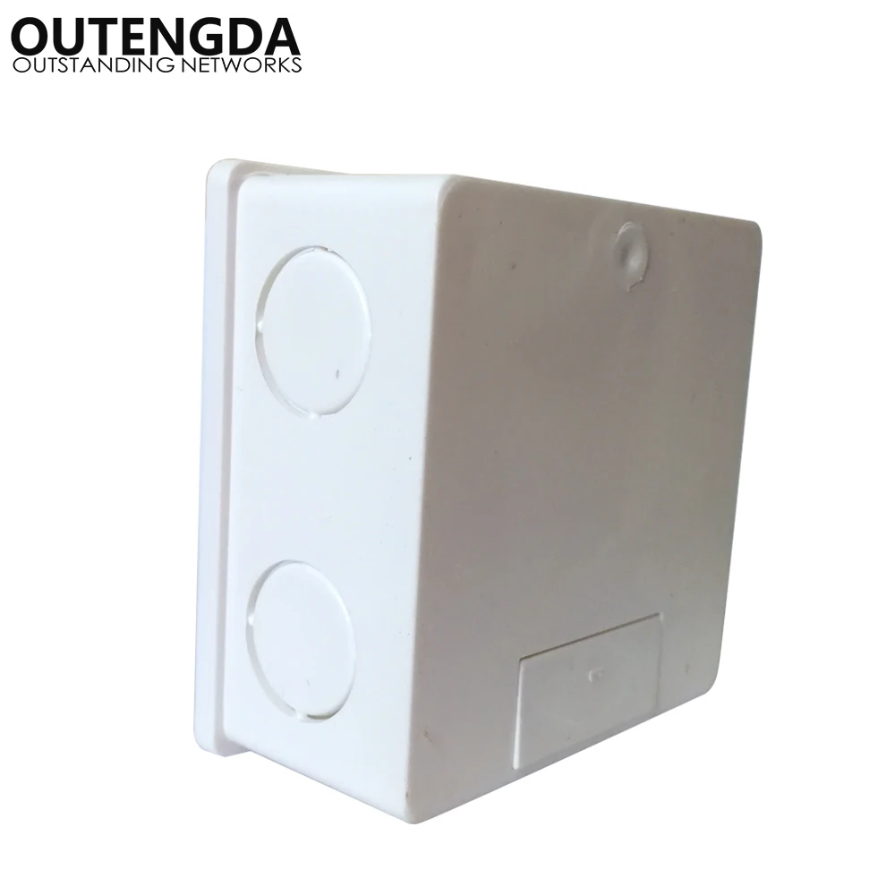 European 86 type In-wall Junction Box Socket Switch Bottom Box 77*77mm installed into the wall for Mount 86-type Wireless AP etc