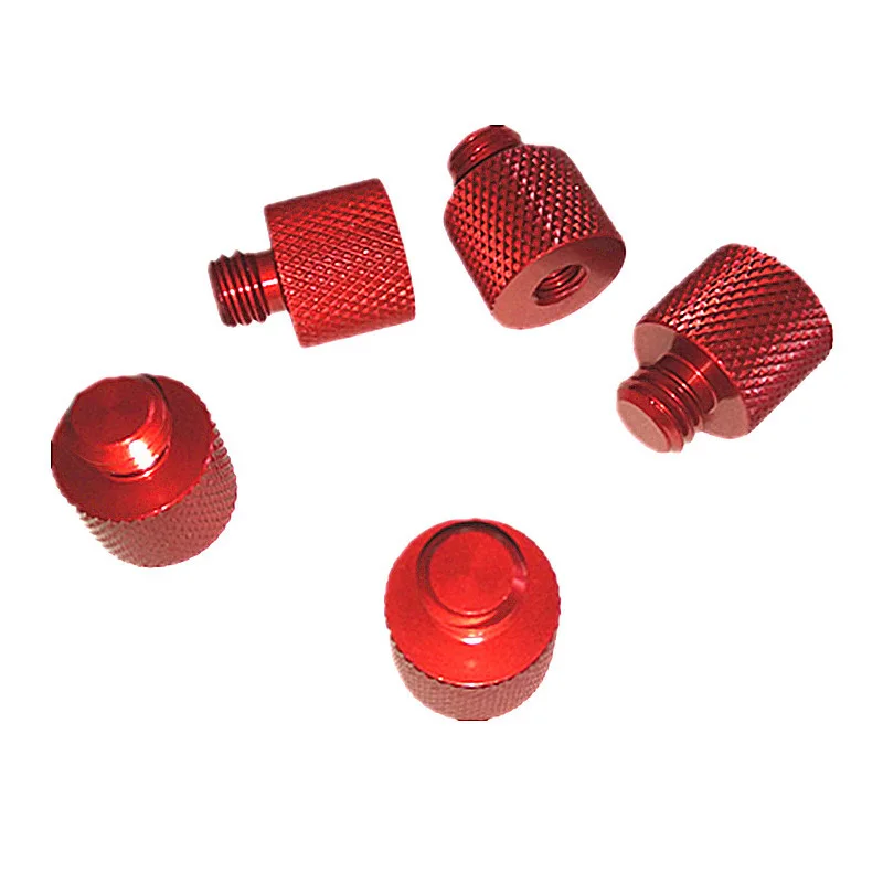 Metal 1/4" to 3/8"  5/8" to 1/4" Male to Female SC-6 Cold Hot Shoe Thread Screw Mount Adapter Tripod Plate Screw for SLR camera