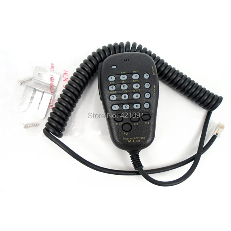 MH-48 Vehicle Radio Microphone for YAESU FT7800R FT7900R FT8800R FT-8800 FT8900R FT1807 FT-2900R FT-2800M FT-7100M Walkie Talkie