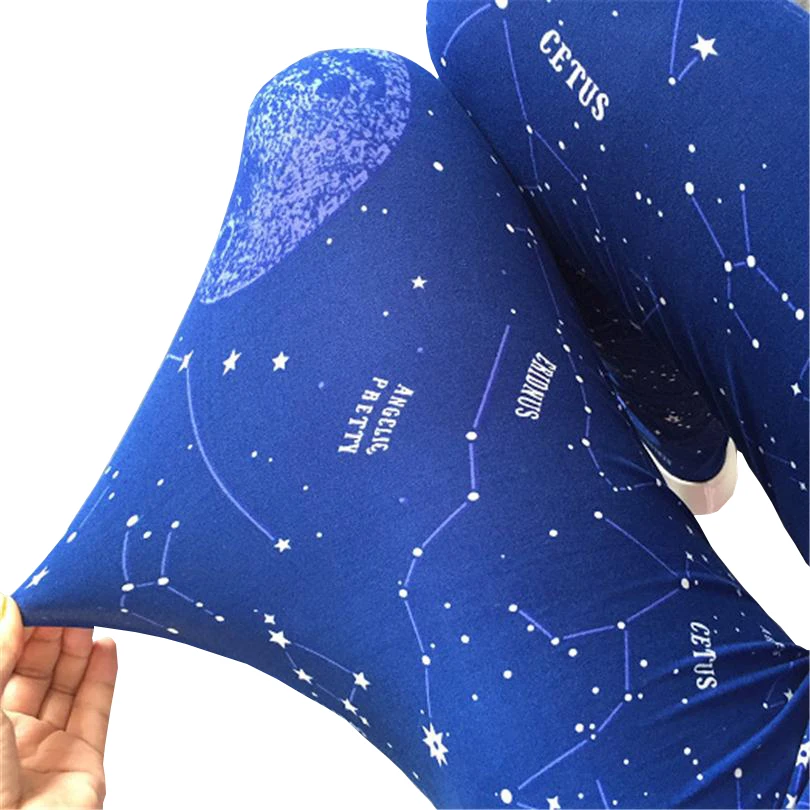 YGYEEG New Fashion Women Leggings Leaves Printing Legging High Waist Stretch Trouser Pants Sporting Workout Leggins Clothing