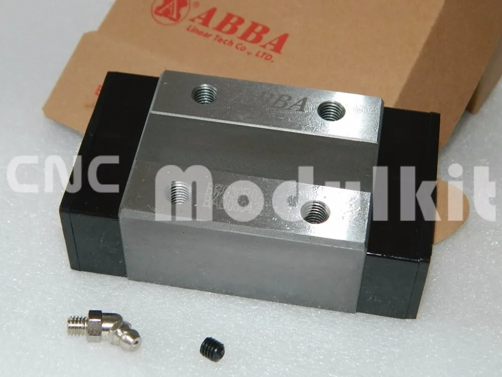 Original Taiwan Linear Rail Guide BRR20 BR20 ABBA Block BRH20 BRC20LR BRC20AO Bearing BRC20LA BRC20LR Square Flange CNC Modulkit