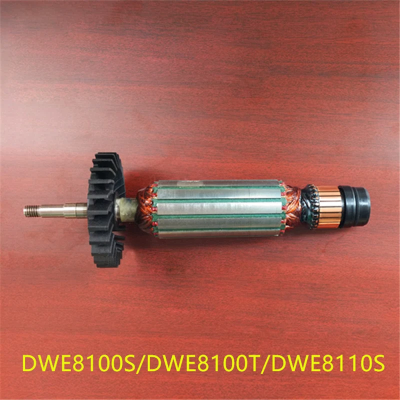 

AC 220V Drive Shaft Electric Hammer Angle grinder Armature Rotor for DEWALT DWE8100S/DWE8100T/DWE8110S, Original Accessories !