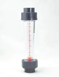 LZS-50  plastic tube type series rotameter flow meter