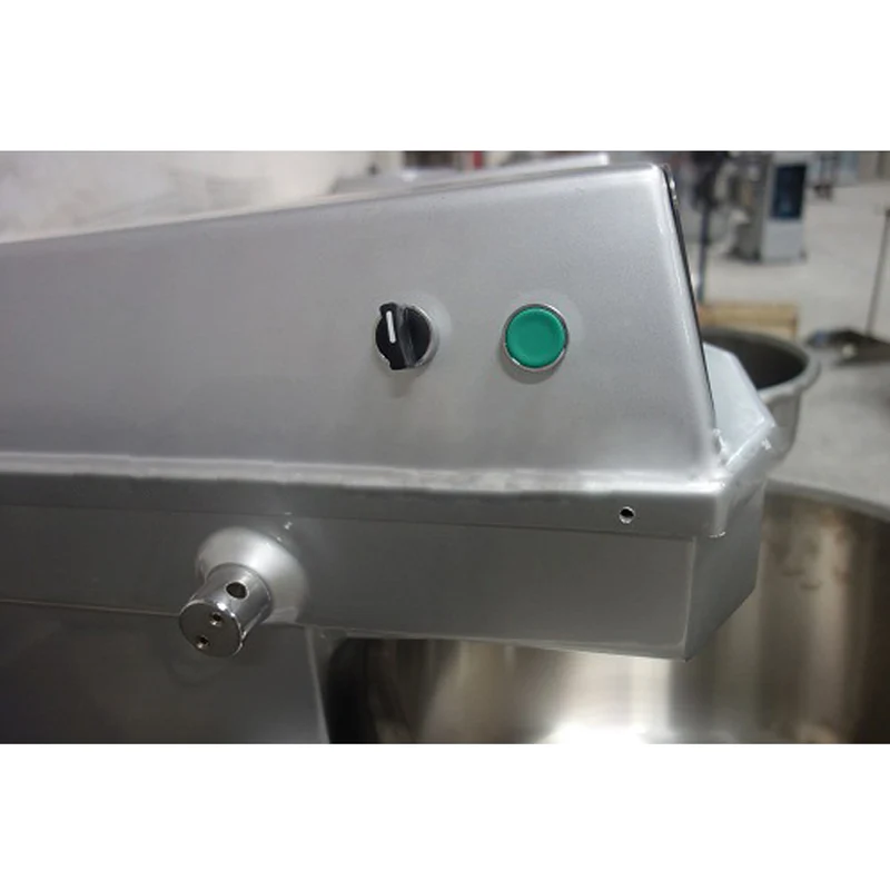 Misturador de massa elétrico comercial de aço inoxidável, máquina de misturar massa de farinha, rotação dupla velocidade, 380v