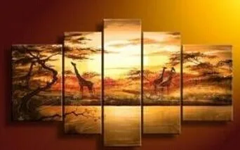 

Large Knife Handpainted Landscape Paintings Modern Abstract Home Decor Wall Art Picture 3D Streetscape Oil Painting On Canvas