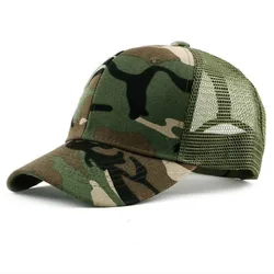 COKK Camouflage Baseball Kappe Männer Hysterese Sommer Hüte Für Frauen Atmungsaktive Sport Mesh Cap Sonnenhut Sonnenschirm Golf Einstellbare Erwachsene