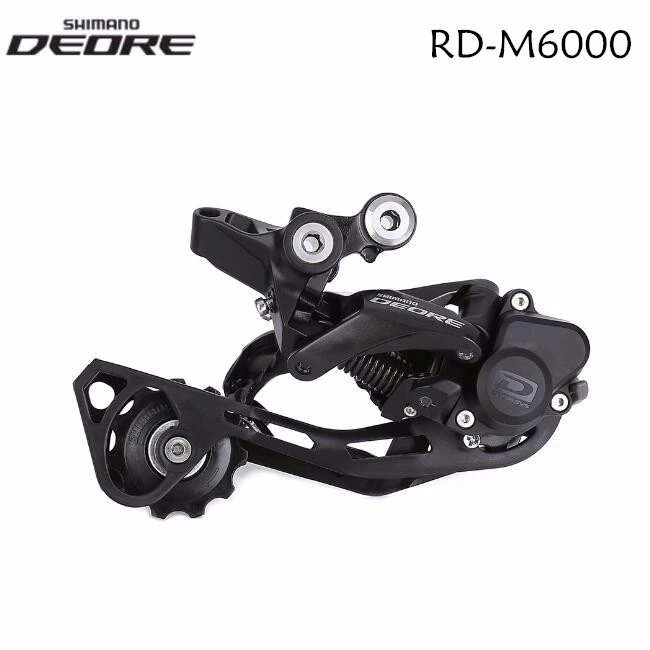 Shimano Deore RD M6000 M4120 Schaltwerk 10/11 Geschwindigkeit RD Mountainbike Schaltwerk MTB Fahrrad GS SGS Lange Käfig – Detail 1
