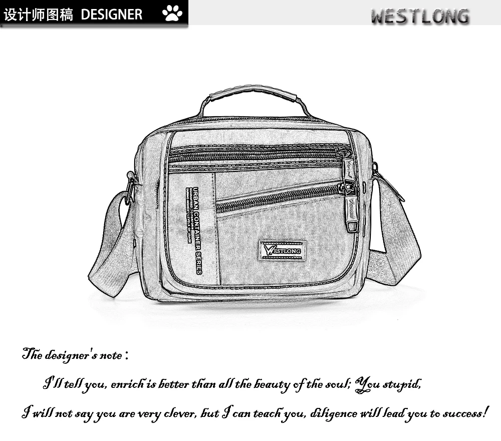 Männer Messenger Taschen Casual Multifunktions Kleine Reisetaschen Wasserdicht Stil Schulter Mode Militär Frauen Umhängetaschen – Detail 12