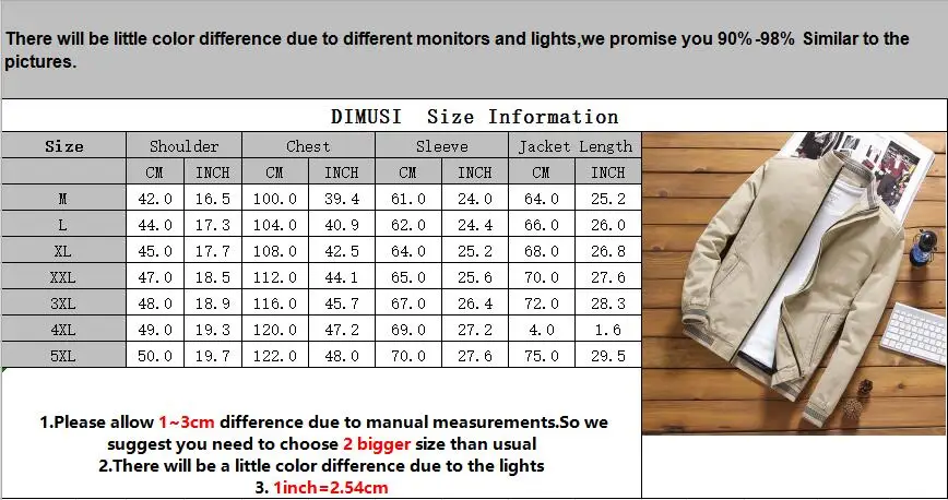 DIMUSI Spring Autumn Men\'s Bomber Jackets Casual Male Outwear Windbreaker Jacket Mens Zipper Baseball Uniform Coats Clothing