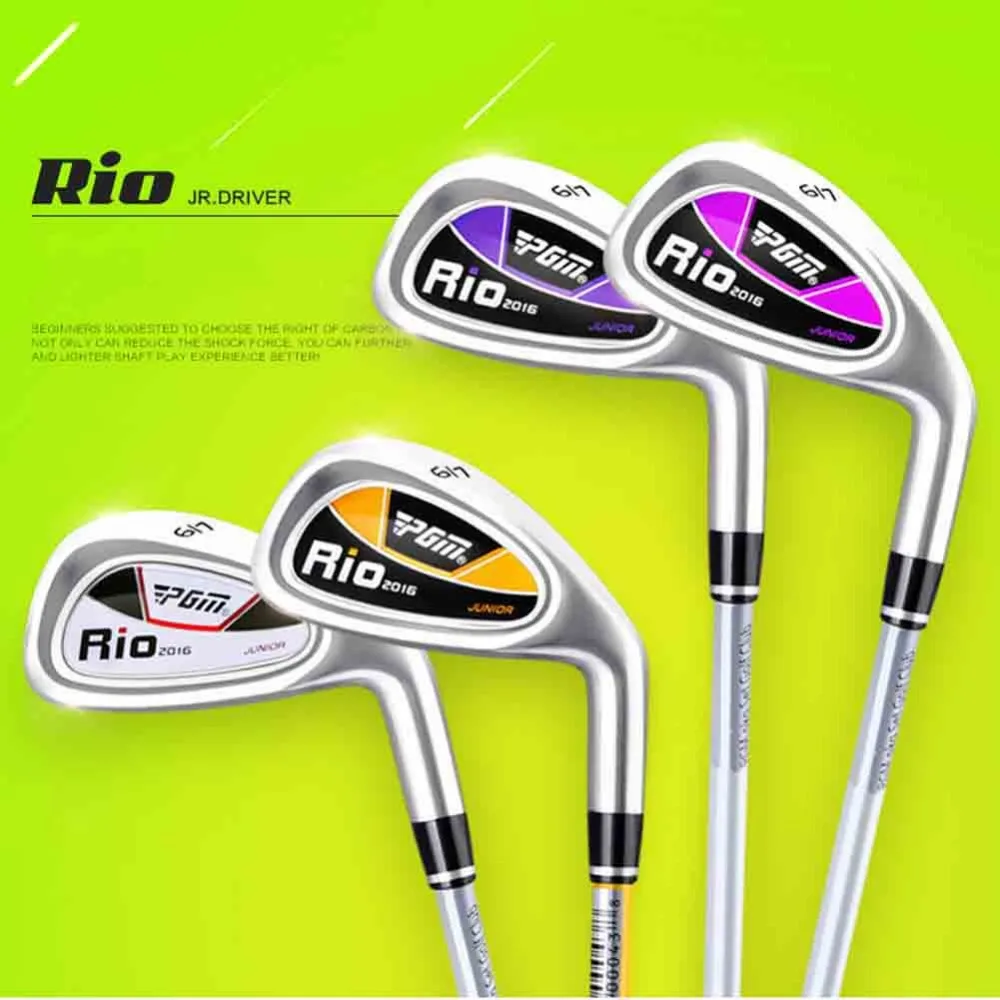 

Junior Kids Golf Clubs Children Golf Iron Clubs 25", 27", 29" for 3-12 Years Old Child Right Handed Clubs