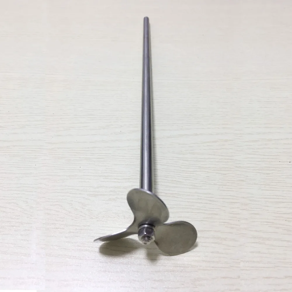 Free shipping, 30MM length SS304 propeller for overhead stirrer