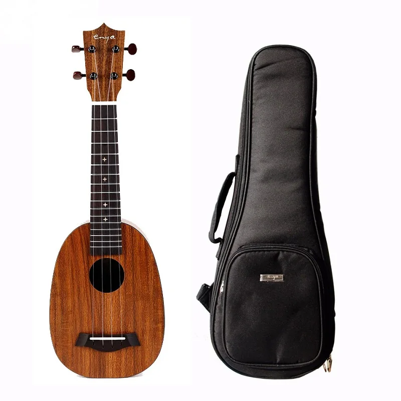 Enya 21 inch EUP-X1 Pineapple HPL KOA Ukulele Acoustic Uke 4 Strings Hawaii Guitar With Bag Accessories