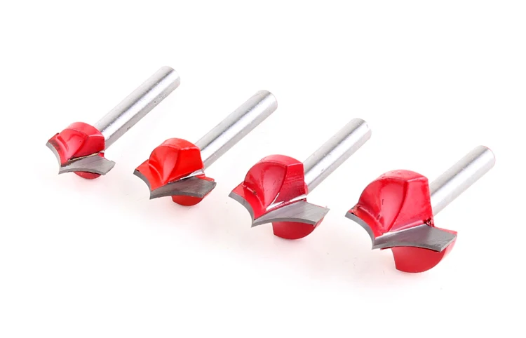 1pc 6mm Shank CNC tools solid carbide round nose Bits Round Point Cut Bit Shaker Cutter Tools For Woodworking