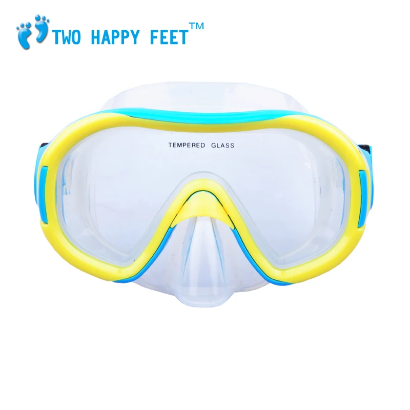 

YONSUB Food Grade Silicone Baby children Learning Swim Diving mask Snorkeling Swimming goggles kids Swimming Pool equipment