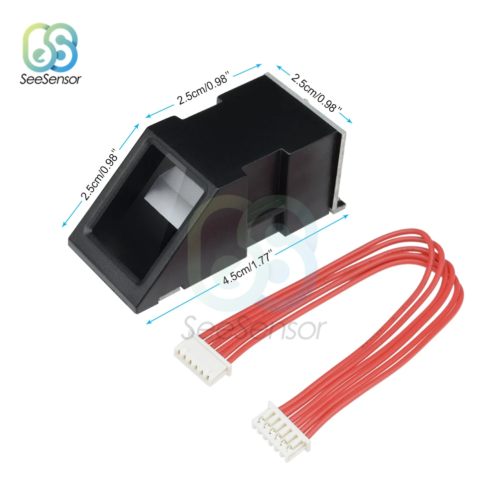 FPM10A Fingerprint Reader Sensor Module Optische Vingerafdruk Module Sloten Seriële Communicatie-interface