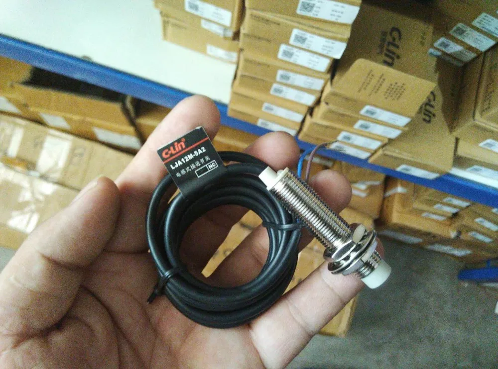 

Brand new original authentic C-Lin LJA12M-5A2 AC two-wire normally closed type inductive proximity switch