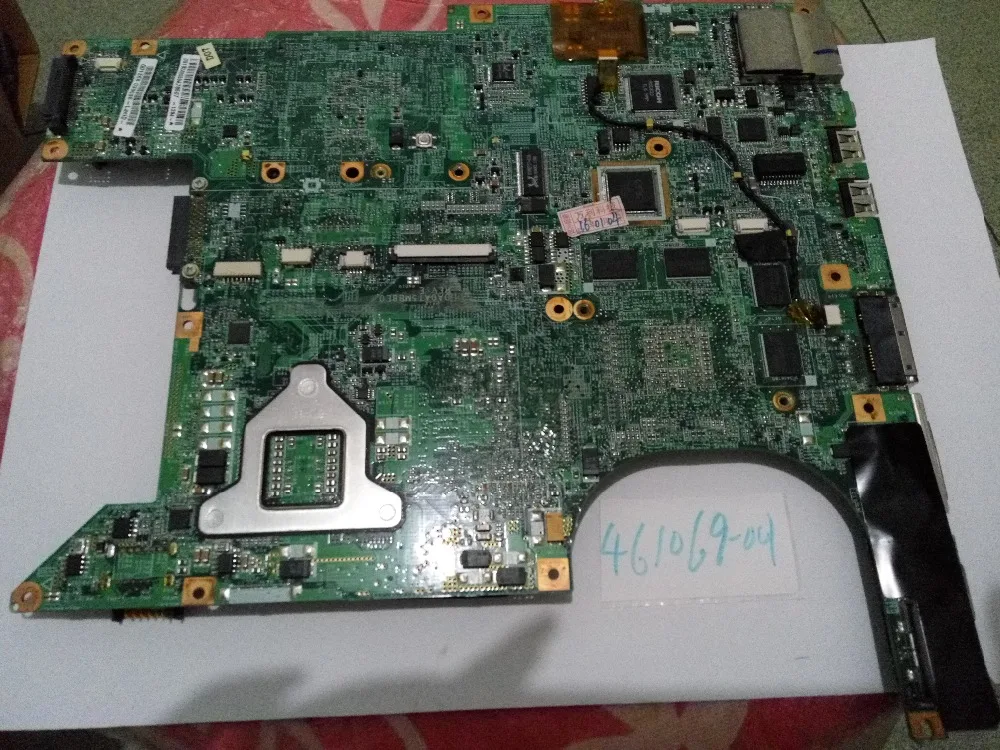 461069 -001 lap เชื่อมต่อบอร์ดเชื่อมต่อกับเมนบอร์ด DV9000 ทดสอบโดยบอร์ดเชื่อมต่อระบบ