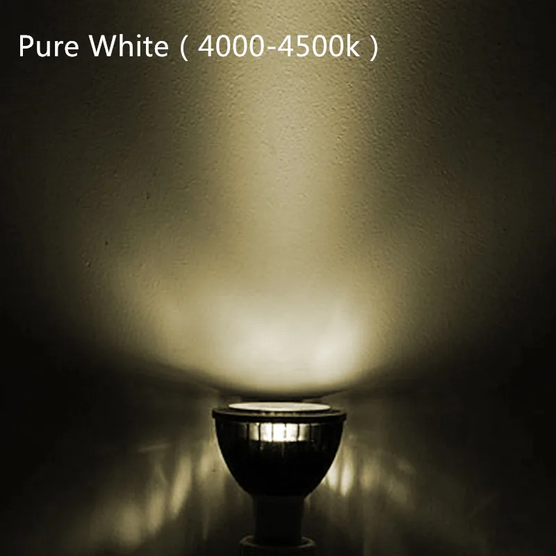 10pcs High quality GU10 9W 12W 15W LED lamp LED bulb dimmble 110V 220V Warm White/Pure White/Cold White 120 Beam Angle