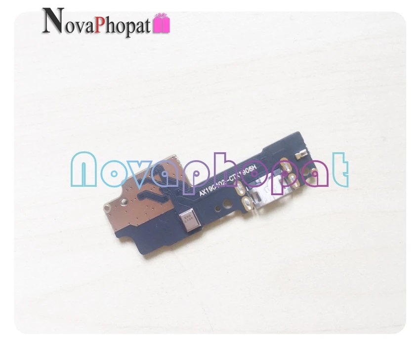 

Novaphopat For Xiaomi Redmi Go USB Dock Charging Connector Port Charger Flex Cable Board Microphone Mic Replacement ; 5pcs/lot