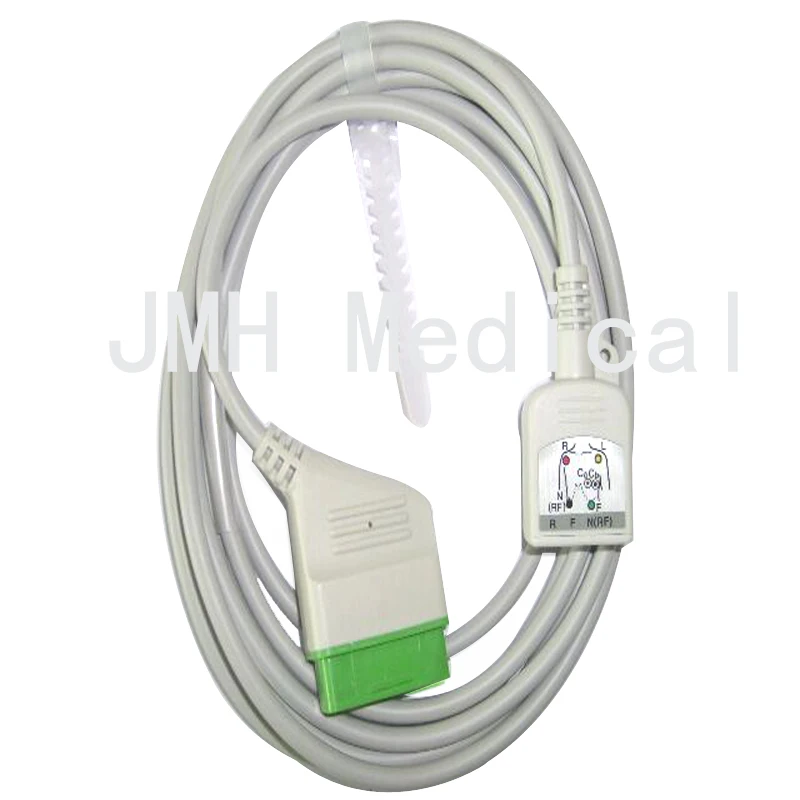 

Compatible with JC-906P 12pin Nihon Kohden ECG Machine the trunk cable,3 lead and 6 lead share.