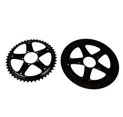 

Electric BIKE BBS01 BBS02 BAFANG Chain Wheel Replacement Bicycle Chain Guard for BBS01B BBS02B 44T 46T 48T 52T Teeth with Screws