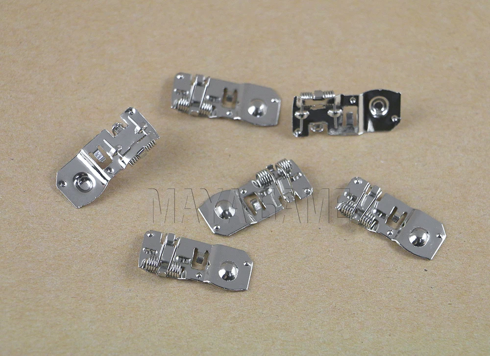 2 ชิ้นสําหรับ Game Boy Advance สําหรับ GBA เกมคอนโซลแบตเตอรี่ภายใน Contact Terminal แบตเตอรี่ฤดูใบไม้ผลิเปลี่ยน