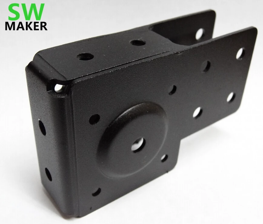 

SWMAKER 4pcs V-Slot Actuator End Mount for 17 Stepper Motor / Smooth Idler Pulley for DIY Openbuilds CNC