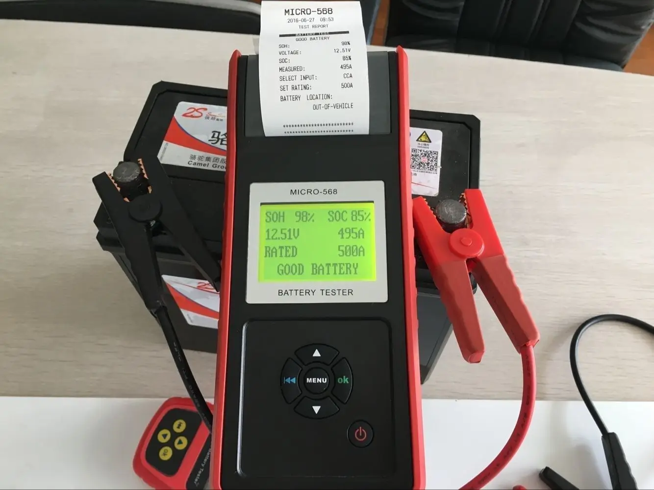 11 Pcs Printing Paper To Car Battery Tester Bt-t / Micro-568/micro-300/micro-768