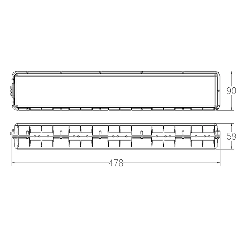 13S5P 48V 10Ah Li-ion Battery Case+Holder+Nickel Can Hold 65 18650 Cells