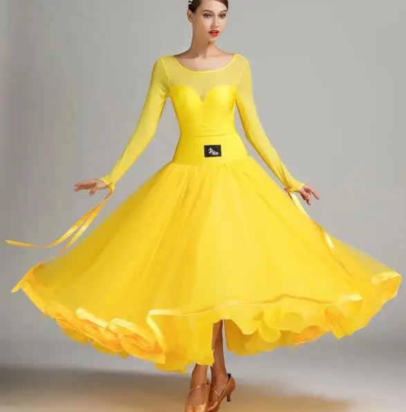 Ballroom dress waltz dress rumba standard smooth dance dresses S7007 Ballroom dance competition dress red wine red blue black