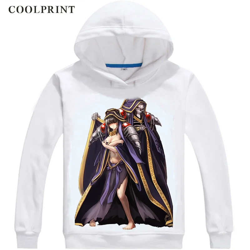 Overlord Obarodo Hoodies Hooded Hoodie Anime Manga Lupusregina Beta Narberal Gamma Entoma Vasilissa Zeta Cosplay Sweatshirts