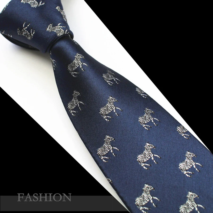 

RBOCOTT Animal Tie Mens Novelty Silk Jacquard Ties 7cm Peacock Neck Ties Men's Black Neck Tie Dragonfly Blue Necktie For Wedding