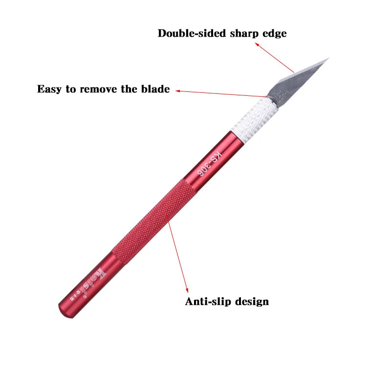 Faca de entalhar madeira, faca de cortar papel, lâmina de bisturi, facas de gravar para artesanato, desenho e artesanato, ferramentas manuais de reparo diy com 12 lâminas