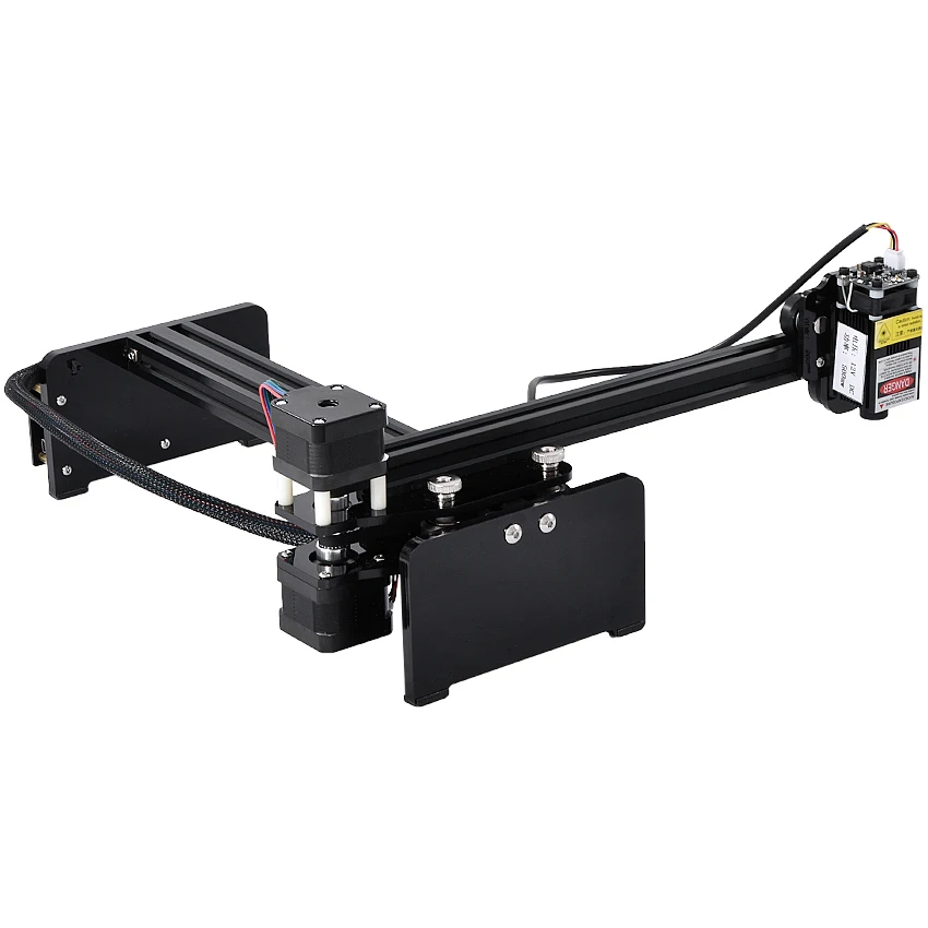 MN1703 High-power DIY Placa de Madeira Padrão de Couro Máquina de Gravação A Laser de Metal Máquina de Marcação de Texto 12 V 300 mw -7000 mw Opcional