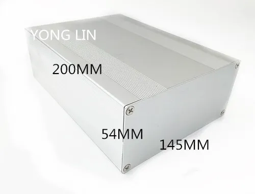 

1pcs switch box 145*54-200mm aluminum enclosure/aluminum box enclosure case/aluminum enclosure extrusion box