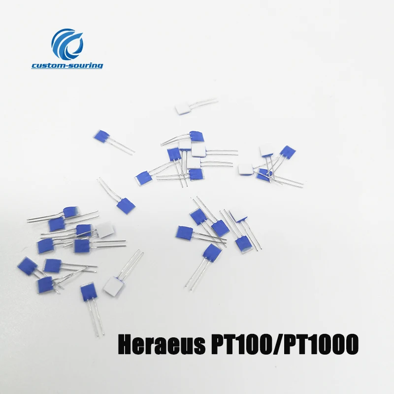 10PC pt 1000 heraeus PT100 sensore di temperatura a film sottile platino PT100 resistore Heraeus sensore termometro a resistenza al platino