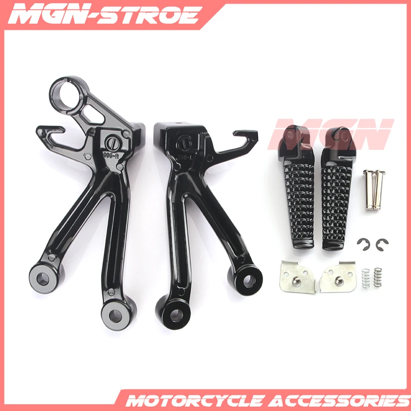 

Rear Footpegs Foot Pegs Footrest Pedals Bracket For GSXR1000 GSX1000R GSX-R1000 K3 03 04 2003-2004