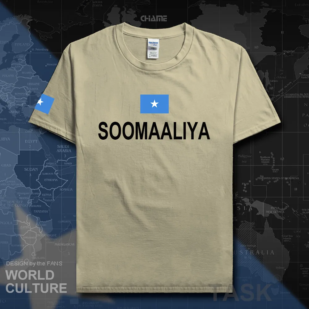 Somalia Somali t shirt fashion 2017 jersey nation team 100% cotton t-shirt clothing tees country sporting gyms Soomaaliya SOM SO