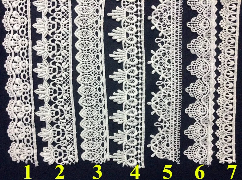 

2.5cm-4.5cm high quality exquisite water soluble lace trim,XERY-WM160517A