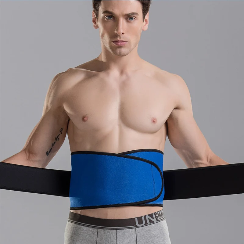 High Elastic Waterproof Belt Ajustable Waist Support Brace Fitness Gym Lumbar Back Waist Supporter Protection For Sports Safety