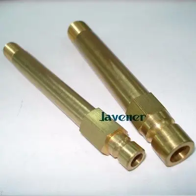 M10 Metric Male Thread x 9.5mm Quick Coupler Connector Nipple extension 50mm Length for Mold Coolant-Line