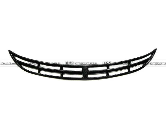 Car-styling For Porsche Box 987 997 Carbon Fiber GT3 Style Front Grill Glossy Fibre Mesh Grille Racing Auto Body Kit Accessories