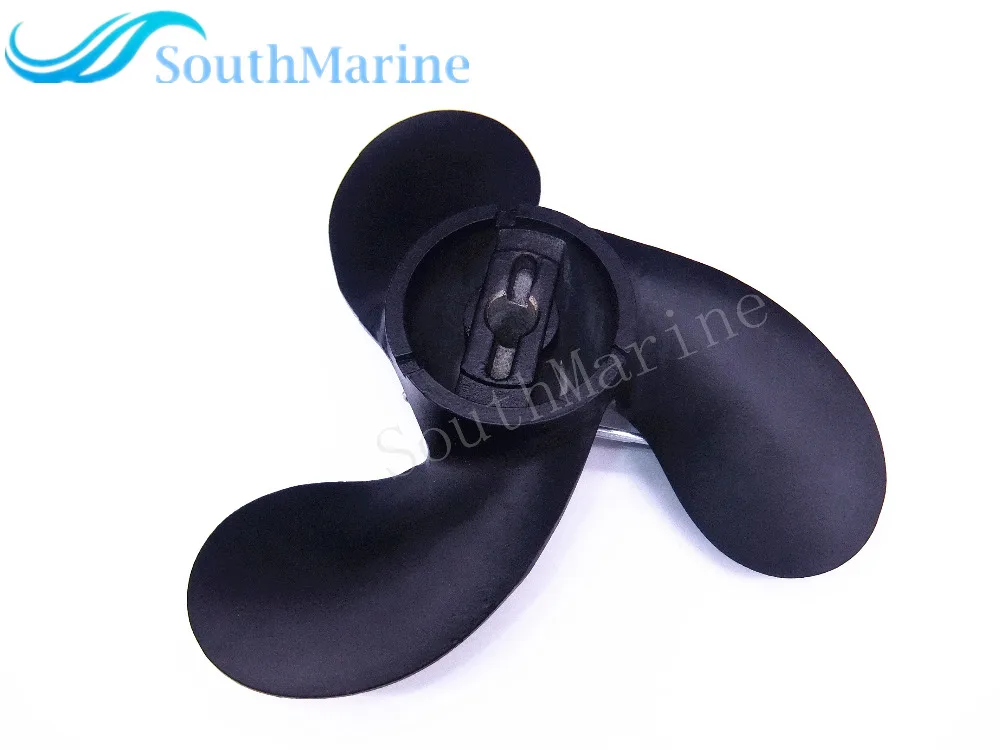 F6 Aluminum Alloy Propeller 309-64107-0 30964-1070M for Tohatsu Nissan  2.5hp 3.5hp / Mercury 3.3hp outboard motors 7.4 X 5.7